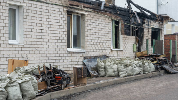 Professional Smoke Damage Removal technician working in Elkridge, MD